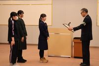 交通安全活動が高く評価　感謝状伝達式を実施